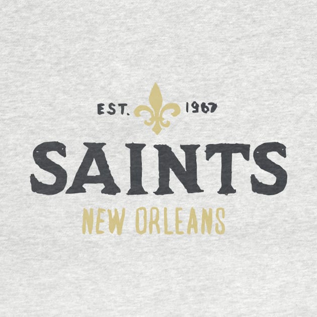 New Orleans Saiiiints 02 by Very Simple Graph